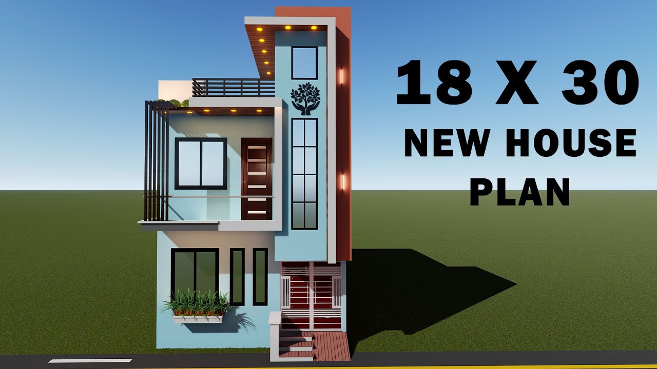 छोटे से प्लोट में सुन्दर सा नक्शा,18 by 30 ghar ka naksha,18*30 makan ka design,540sqft house design