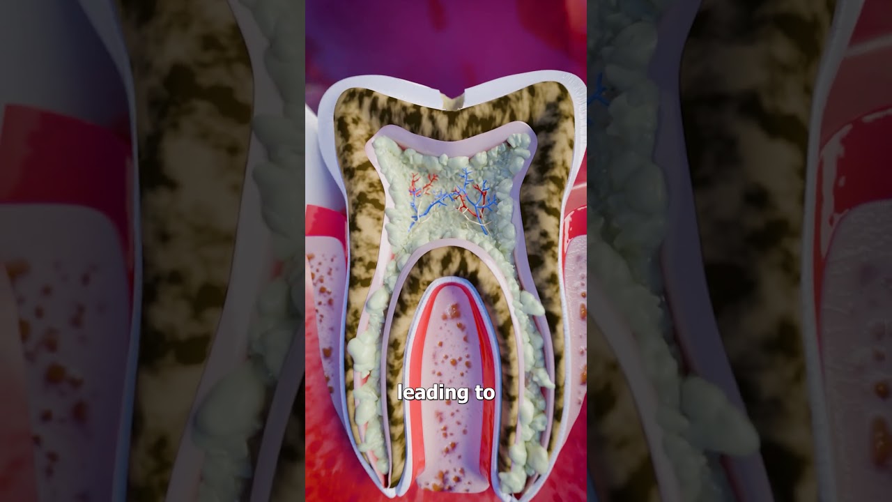 How A Tooth Abscess Develops 😬
