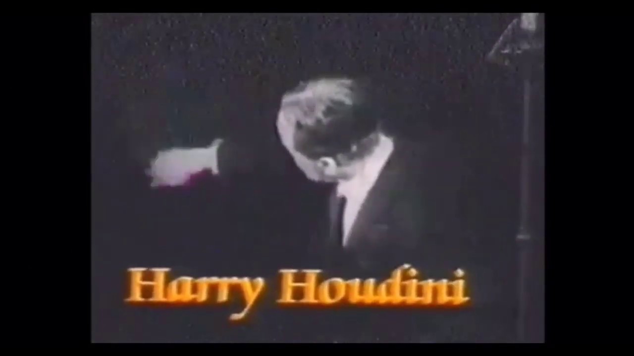 INSANE Actual footage of Harry Houdini the King of Cards