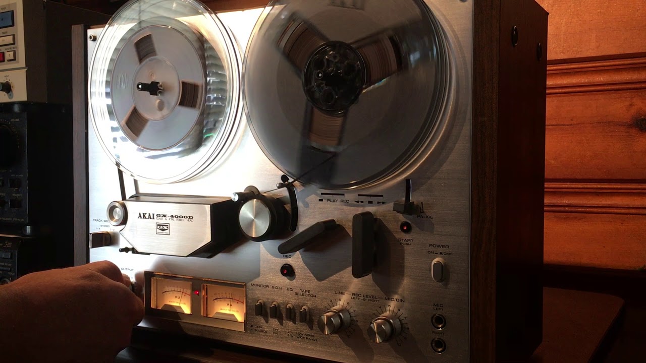 Akai GX-4000D Demonstration Video