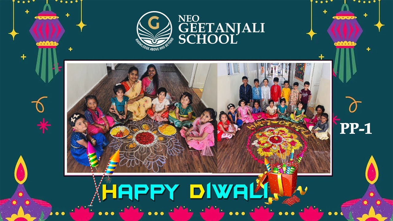 🎉 Diwali Celebrations by PP-1 Students 🌟 