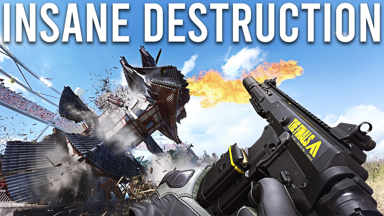 The Destruction In This Game Is On Another Level Now...