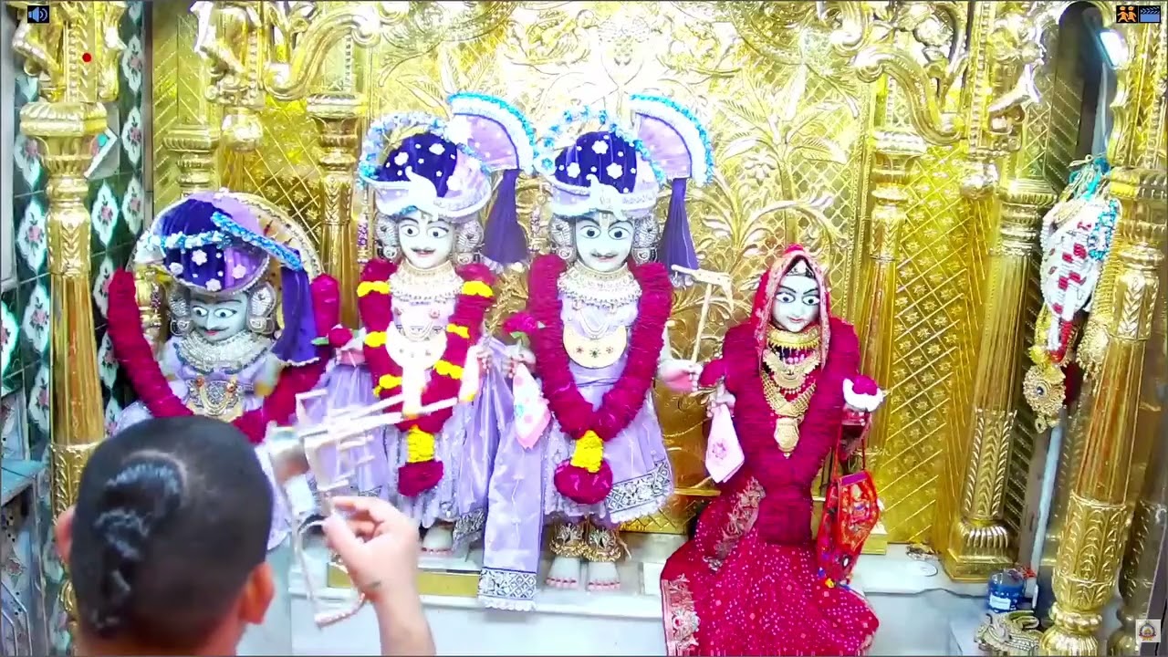 ગઢપુર ધામ ગોપીનાથજી મહારાજ અને અન્ય દેવો ના શણગાર આરતી દર્શન 🙏 તારીખ:૨૪/૦૨/૨૦૨૬ #viralvideo 