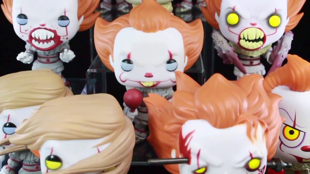 Funko Pop It Movie 2017 The losers club & Pennywise the clown collection