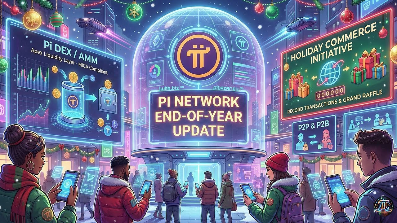 PI NETWORK END-OF-YEAR UPDATE The Financial Engine Revs Up as Holiday Commerce Breaks Records