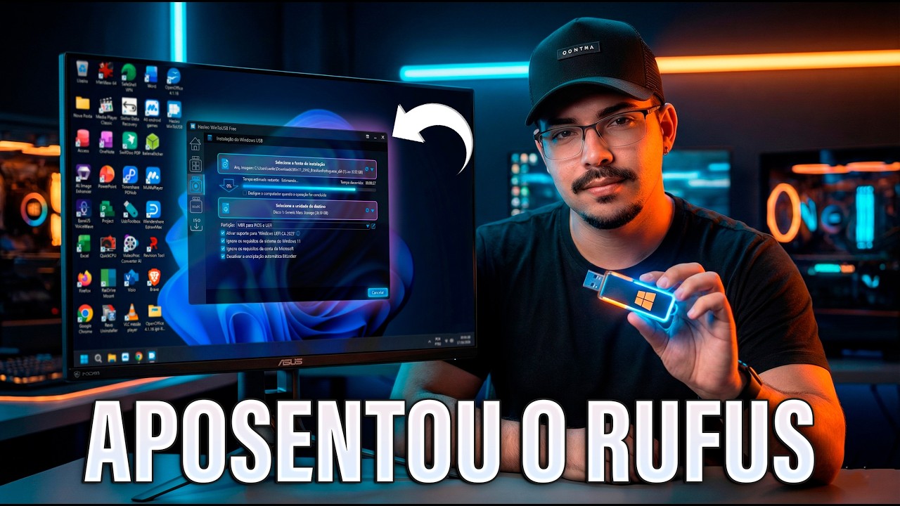 O FIM DE UMA ERA? 😱 Essa Ferramenta APOSENTOU O RUFUS!