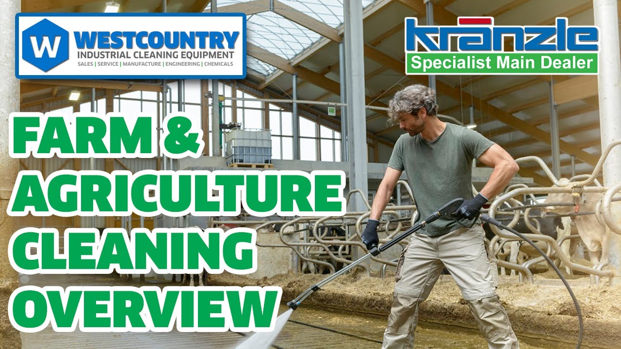 Agricultural cleaning with West Country Kranzle