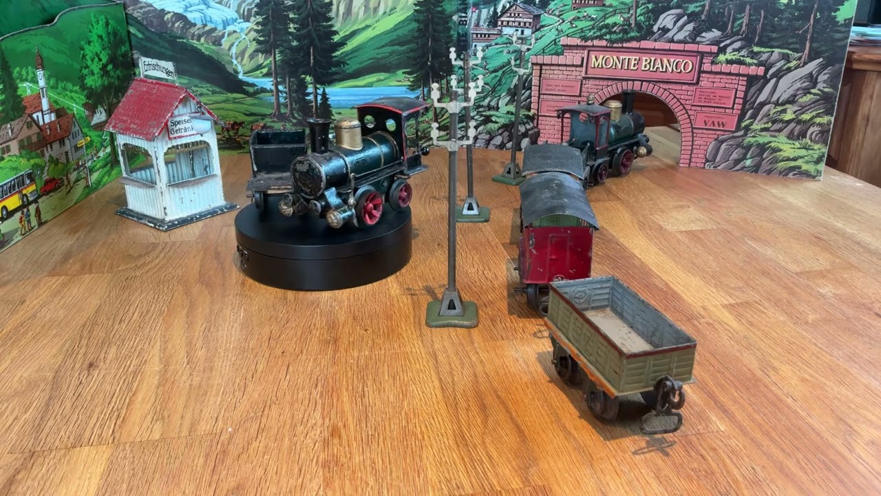 Märklin Storchenbein 1020 B Dampflokomotive Spur 0  Bj.  1895 - 1902