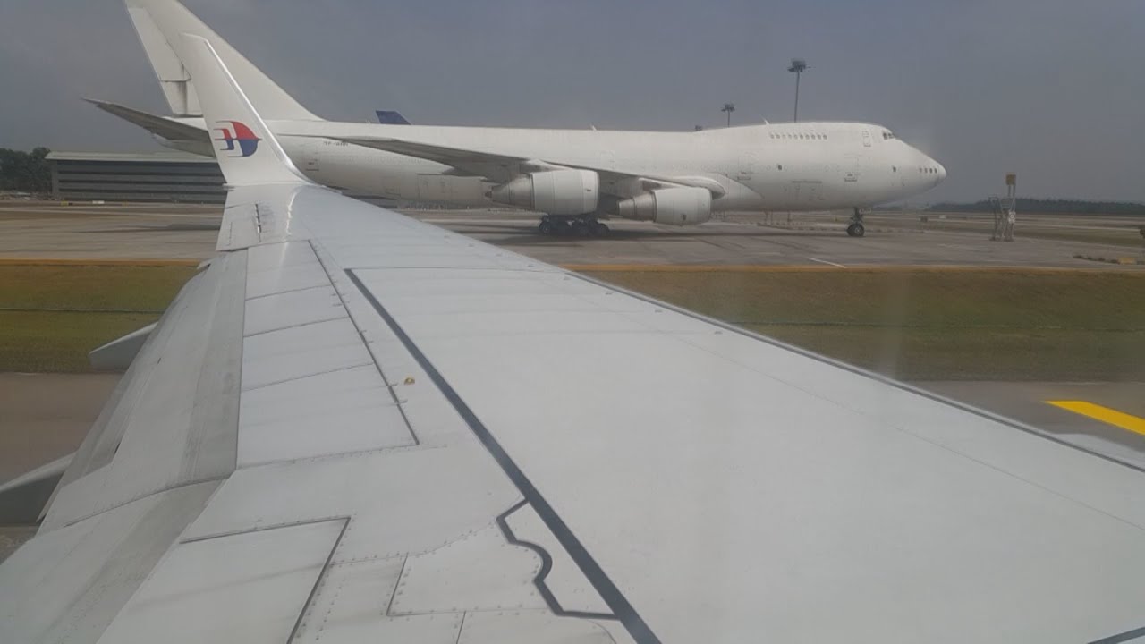 [HD]Malaysia Airlines Full Flight Kuala Lumpur to Kuching