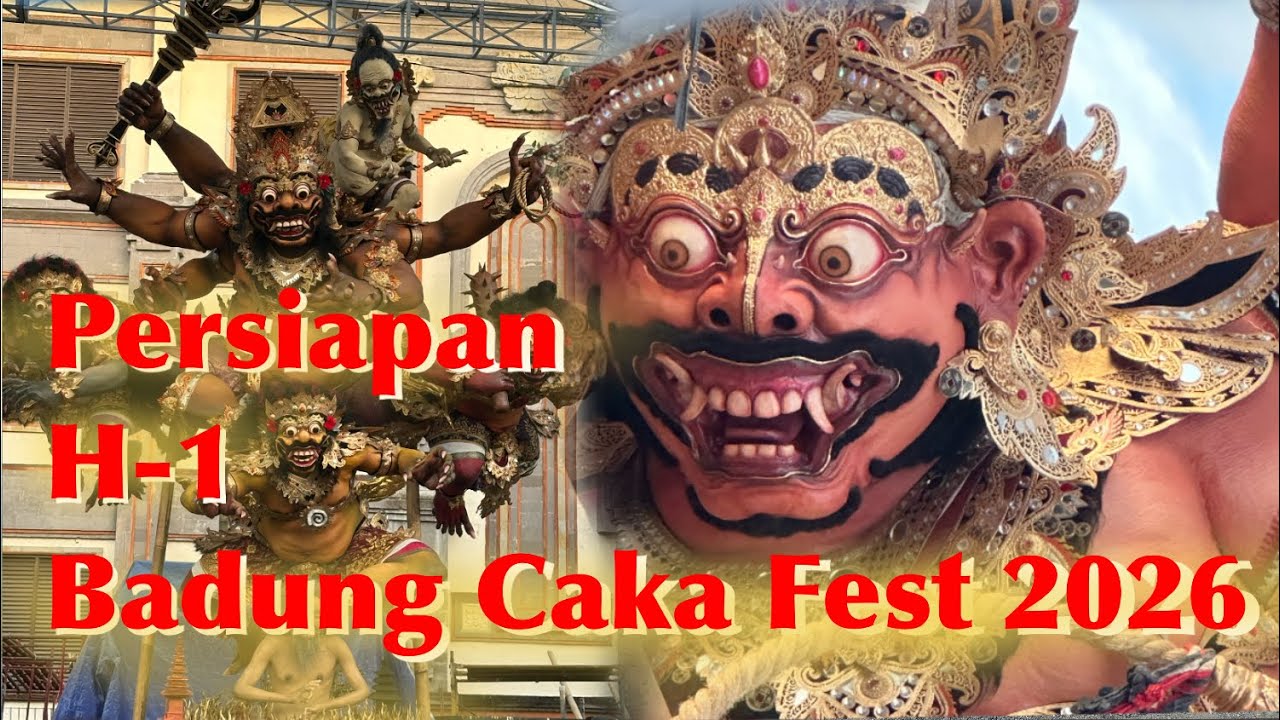 H-1 Badung caka Fest 2026 || ogoh ogoh Badung