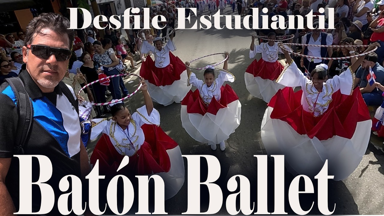 Batón Ballet Desfile Estudiantil La Vega 2026