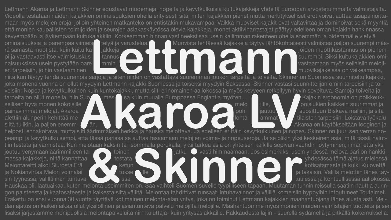 Lettmann Akaroa & Skinner