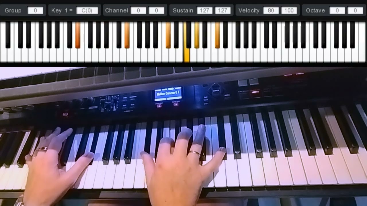 LADY (Kenny Rogers) Piano Video Tutorial + Cifrado x  Esteban D. Sistero
