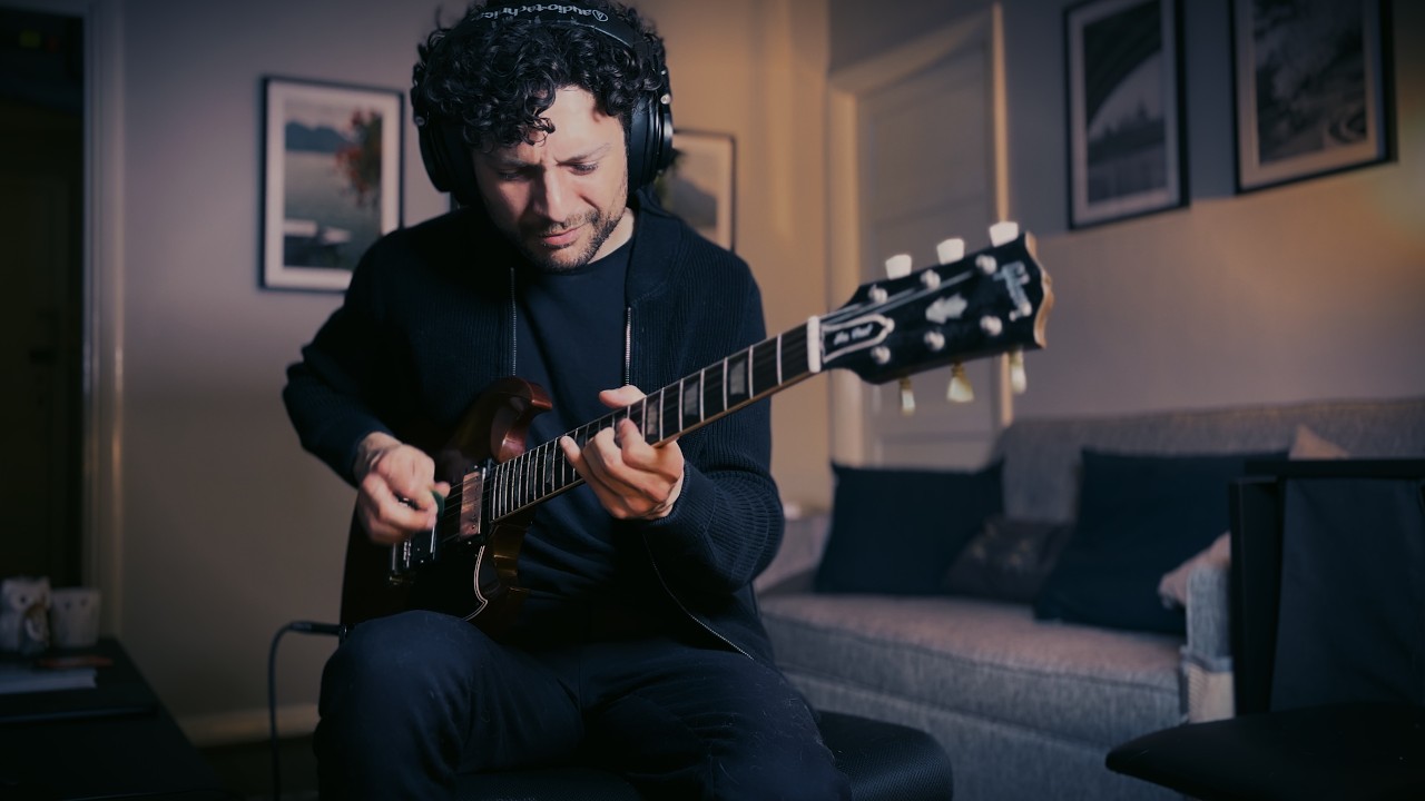Gibson SG | Super Slow Blues in Cm | Guitar Improvisation