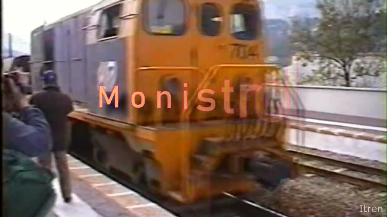 FGC (Ferrocarrils de la Generalitat de Catalunya), trenes históricos, viaje a Súria, años 90, parte2