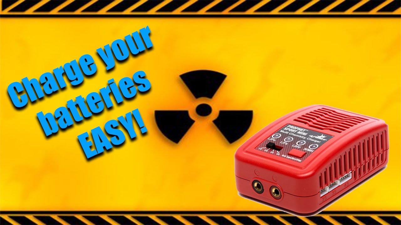 How to setup and charge your RC batteries on the Dynamite Prophet Sport MINI