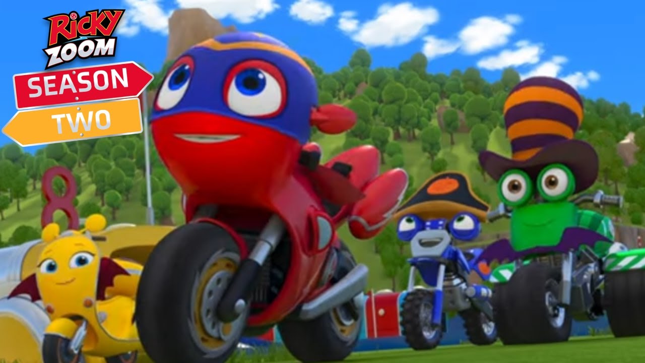 Ricky Zoom | Amazing Helpers (Triple Episode) | Cartoons For Kids