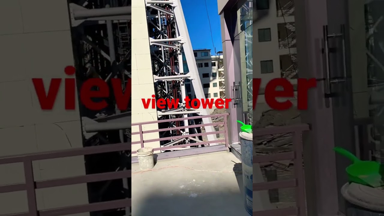 view tower | malai lane kohola | amazing tower in nepal | #shorts #viewtower #skywalktower