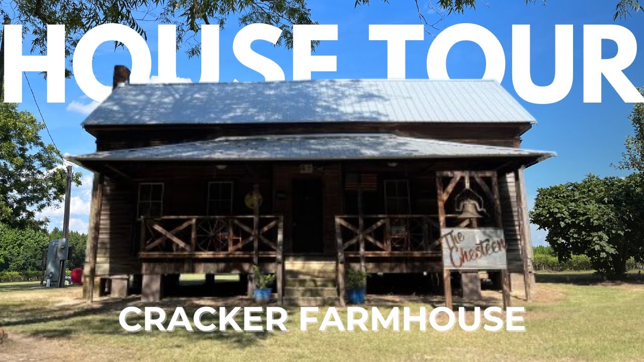 100+ Year Old Renovated Farmhouse Tour I Cracker House I Perennial Garden