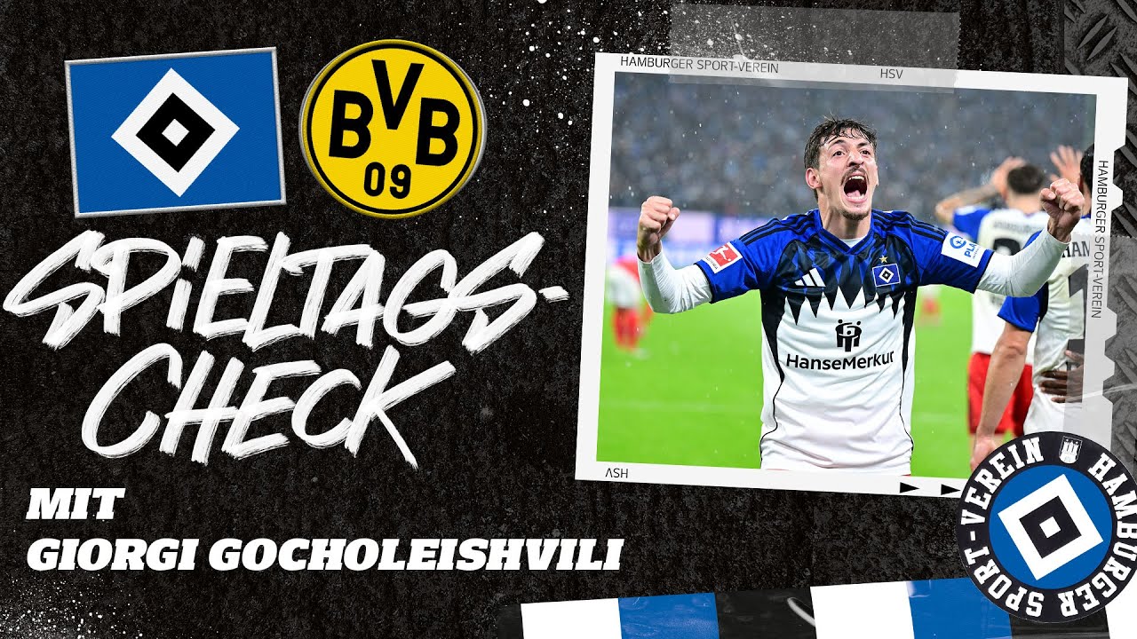 DARUM TR&Auml;GT ER KEINE MASKE | Spieltagscheck mit Giorgi Gocholeishvili | HSV vs. BVB