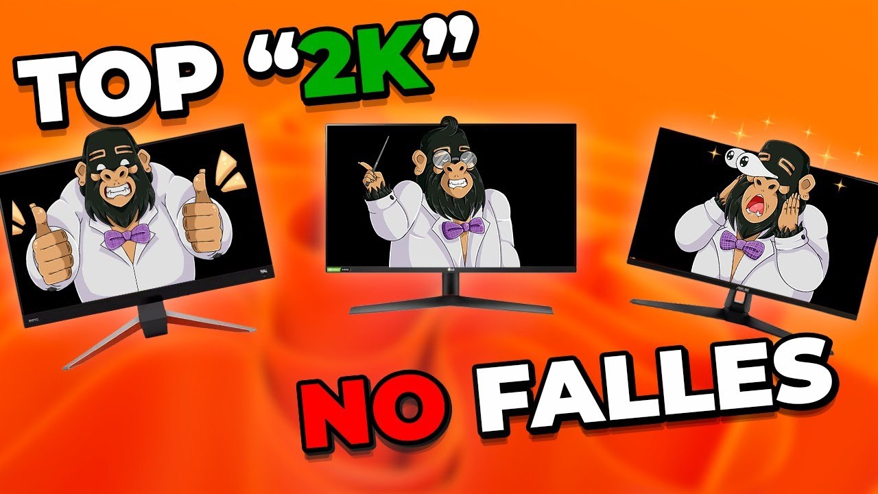 TOP 5 MONITORES GAMER 1440P CALIDAD PRECIO PARA ESTE 2024