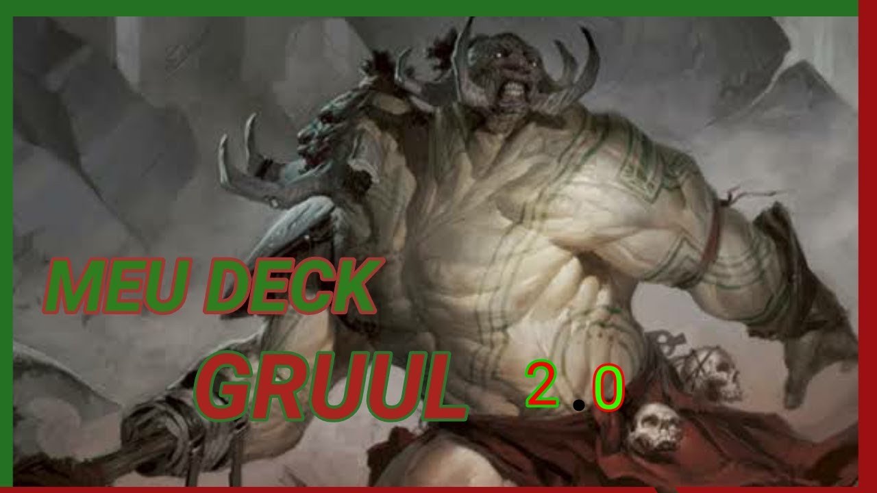 Deck Gruul do Ruric Thar 2.0 Magic Commander 