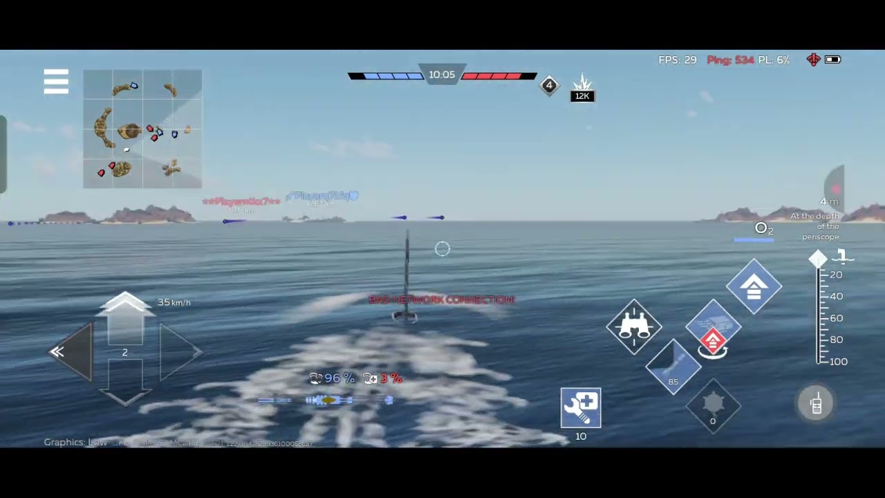HMS Vampire gameplay - two ships, sub sunk - War Thunder Naval gameplay
