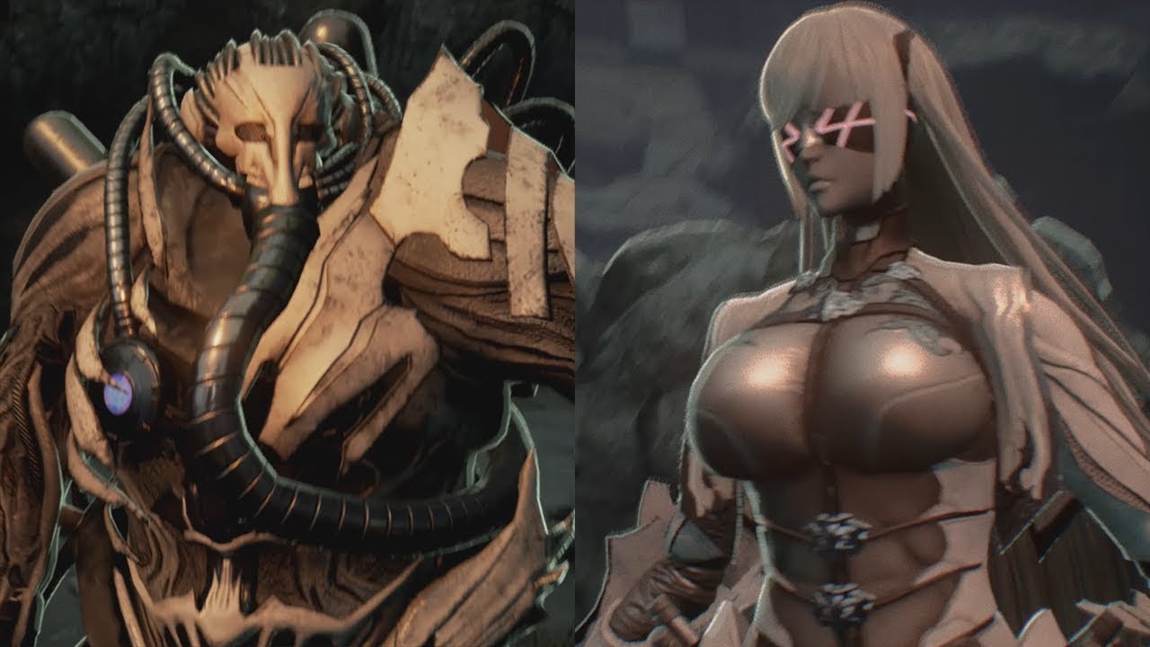 Code Vein - Cannoneer and Blade Bearer (Void District) [Solo, No Damage]