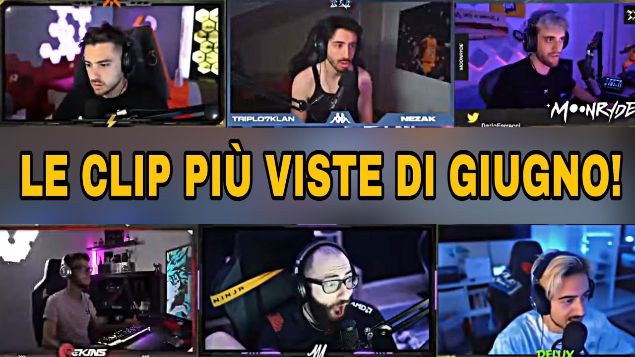 LE CLIP PIÙ VISTE DEL MESE DI GIUGNO!