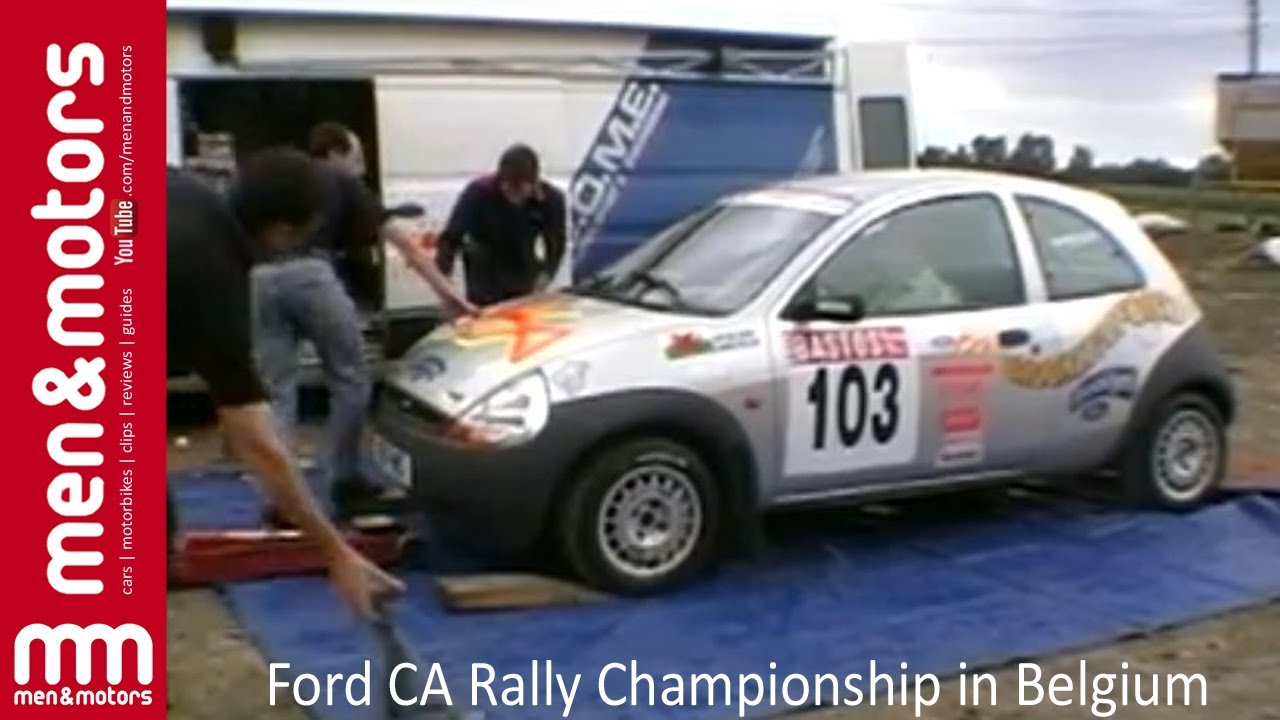 Ford CA Rally Championship in Belgium