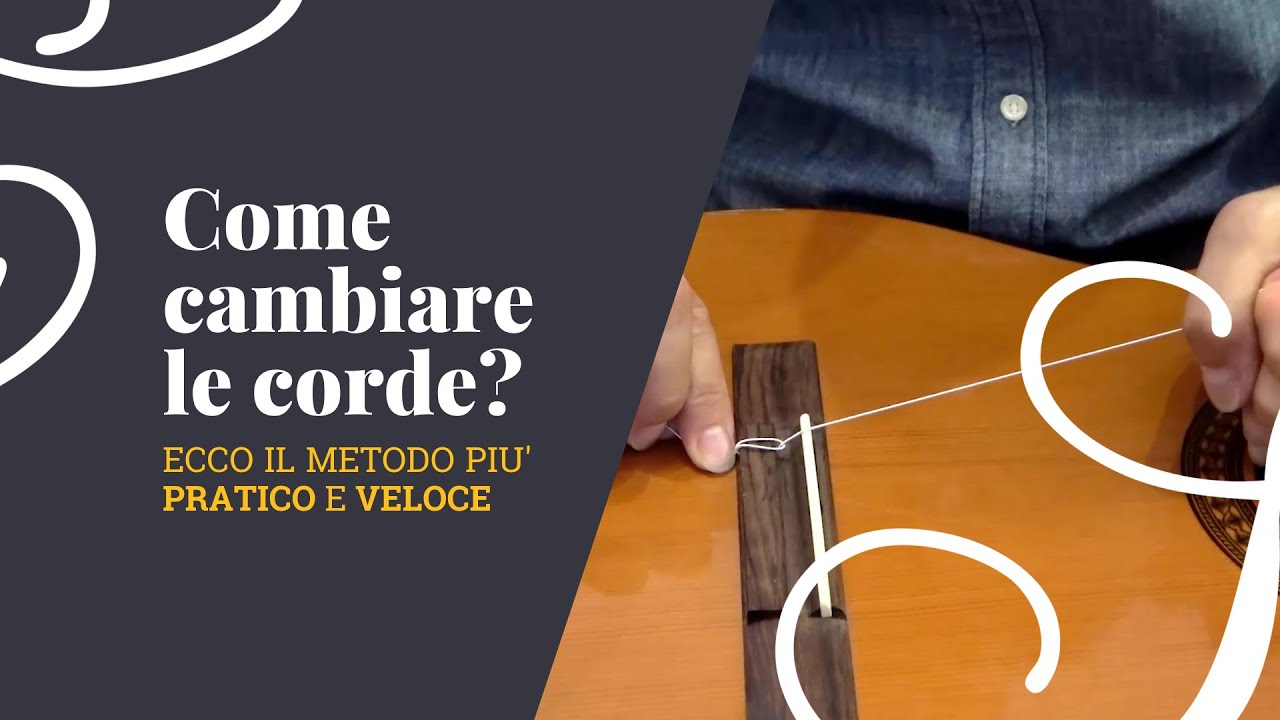 Come cambiare le corde della chitarra. Ecco il metodo più pratico e veloce | Salvador Cortez