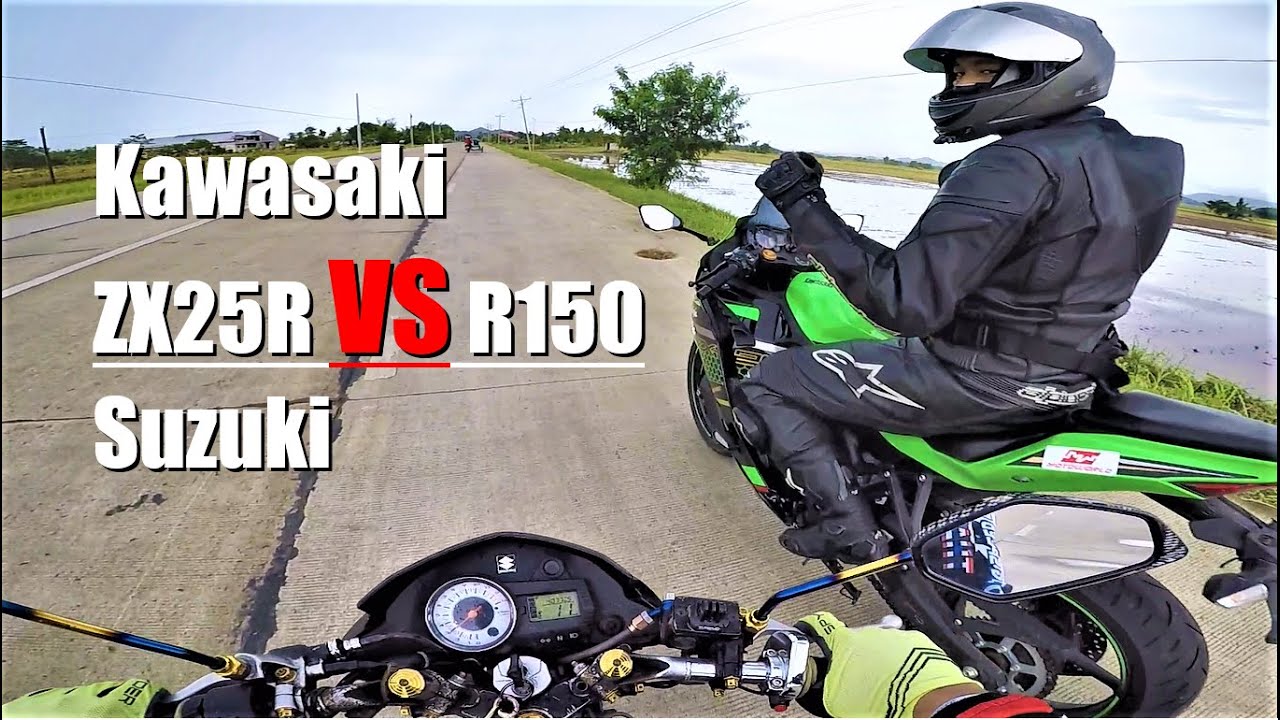 RAIDER 150 VS ZX25R | SHORT RIDE | DRAG RACE