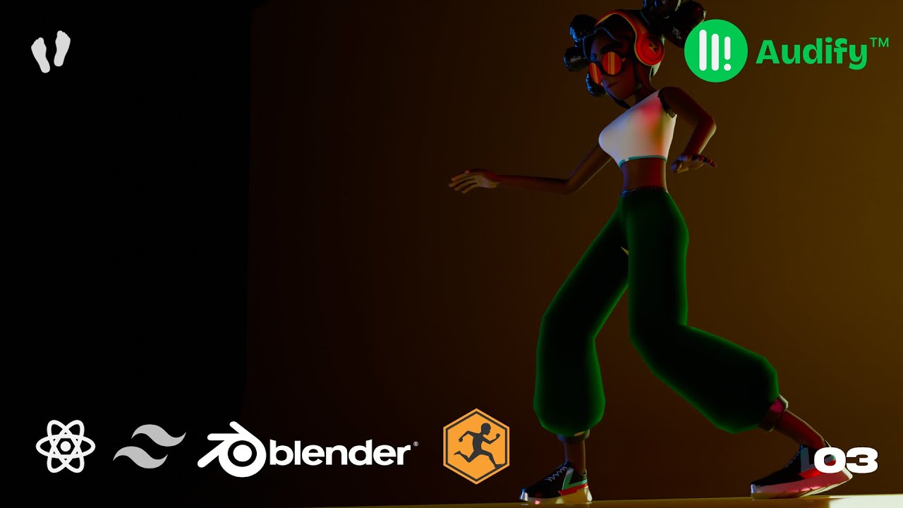 Audify: Build a 3D Interactive Dancefloor with React Three Fiber & Mixamo (Part 3)