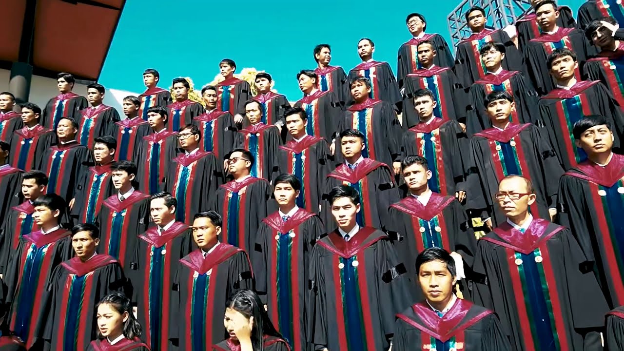 บรรยากาศวันซ้อมพิธีประสาทปริญญาบัตร 2562