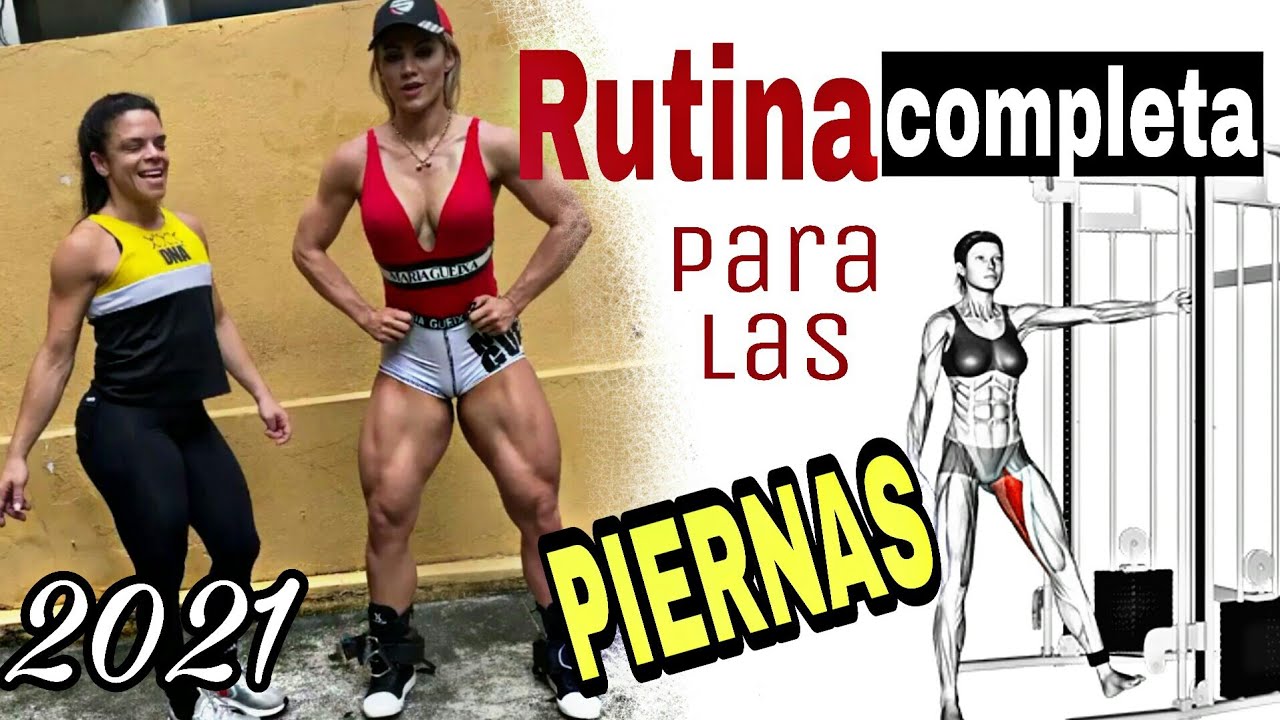 rutina completa para piernas/quadriceps del 2022-CAROL VAZ EN ESPAÑOL
