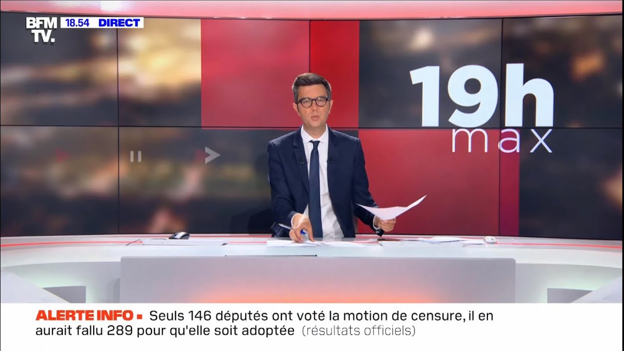 BFMTV | Teasing & début de la première de 19h max avec Maxime Switek — lundi 11 juillet 2022, 18h50
