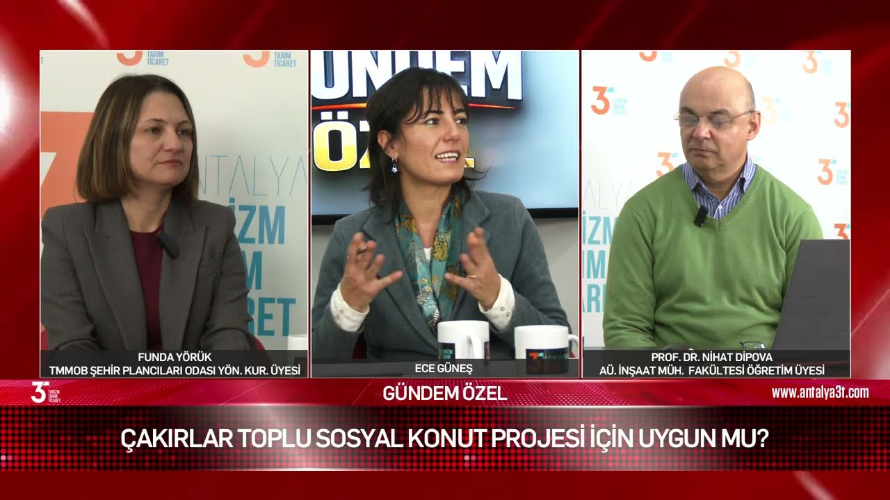 Gündem Özel’de Çakırlar'daki TOKİ Projesi masaya yatırıldı