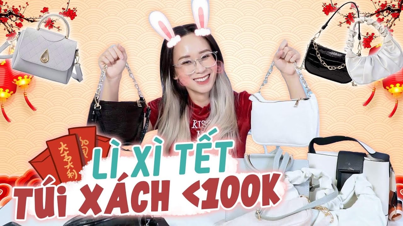 MUA THỬ HAUL TÚI DƯỚI 100K | GIVE AWAY “LÌ XÌ” NĂM MỚI | HƯƠNG WITCH