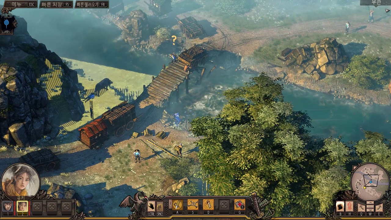 Shadow Tactics - Mission 2: Nakasendo Road | Stealth Clear(Hardcore, no save, no damage)