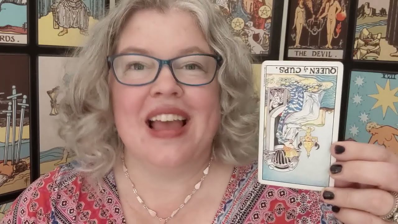 Friday Card: Queen of Cups reversed