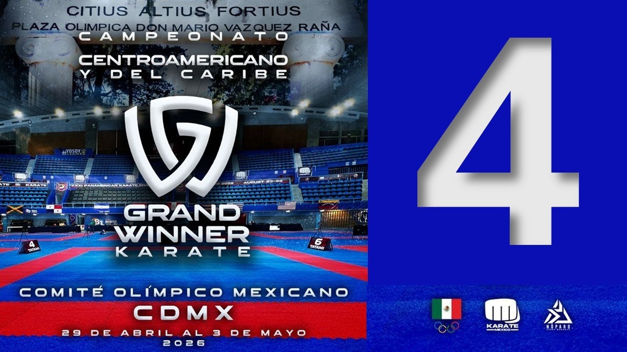 DIA 4 / TATAMI 4 / GRAND WINNER KARATE CDMX 2026
