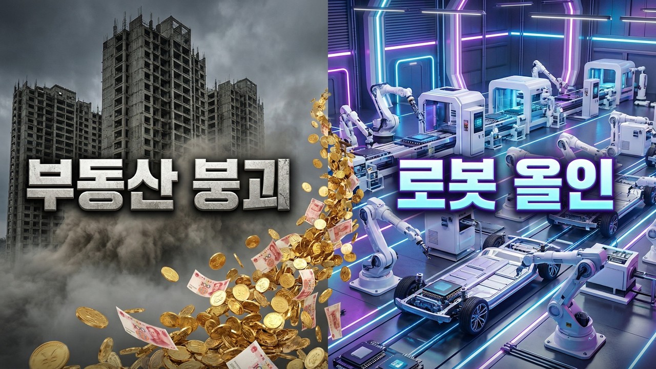 중국은 왜 스스로 부동산을 무너뜨렸나? : 아파트 대신 로봇을 선택한 이유