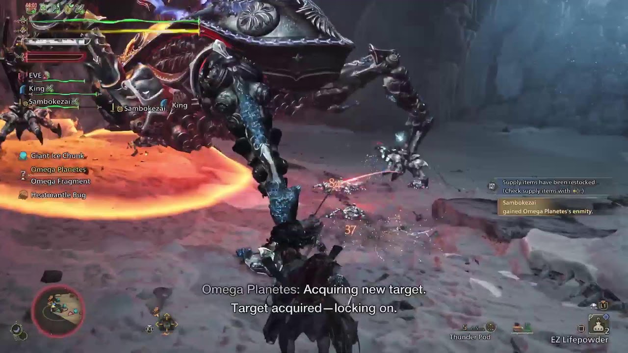 Omega with randoms