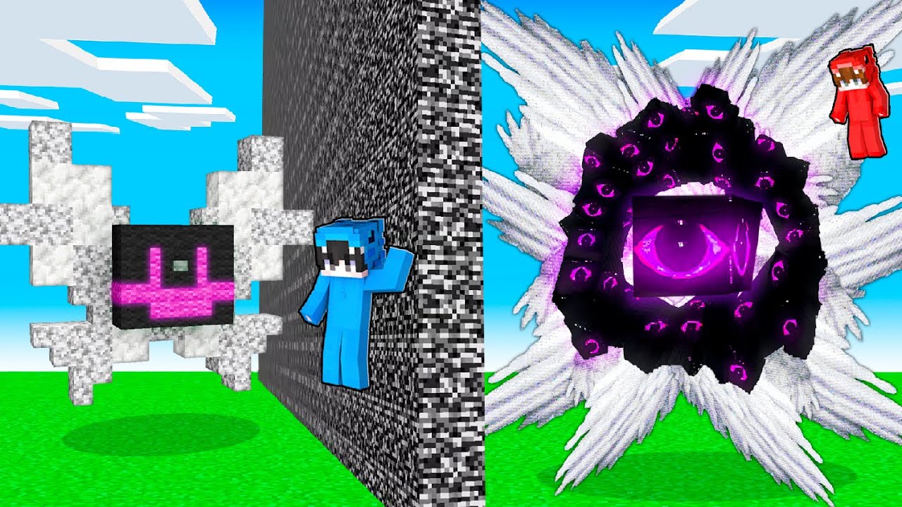 Hice Trampas con DIOS de MINECRAFT en Reto de Construcci&oacute;n en Minecraft!