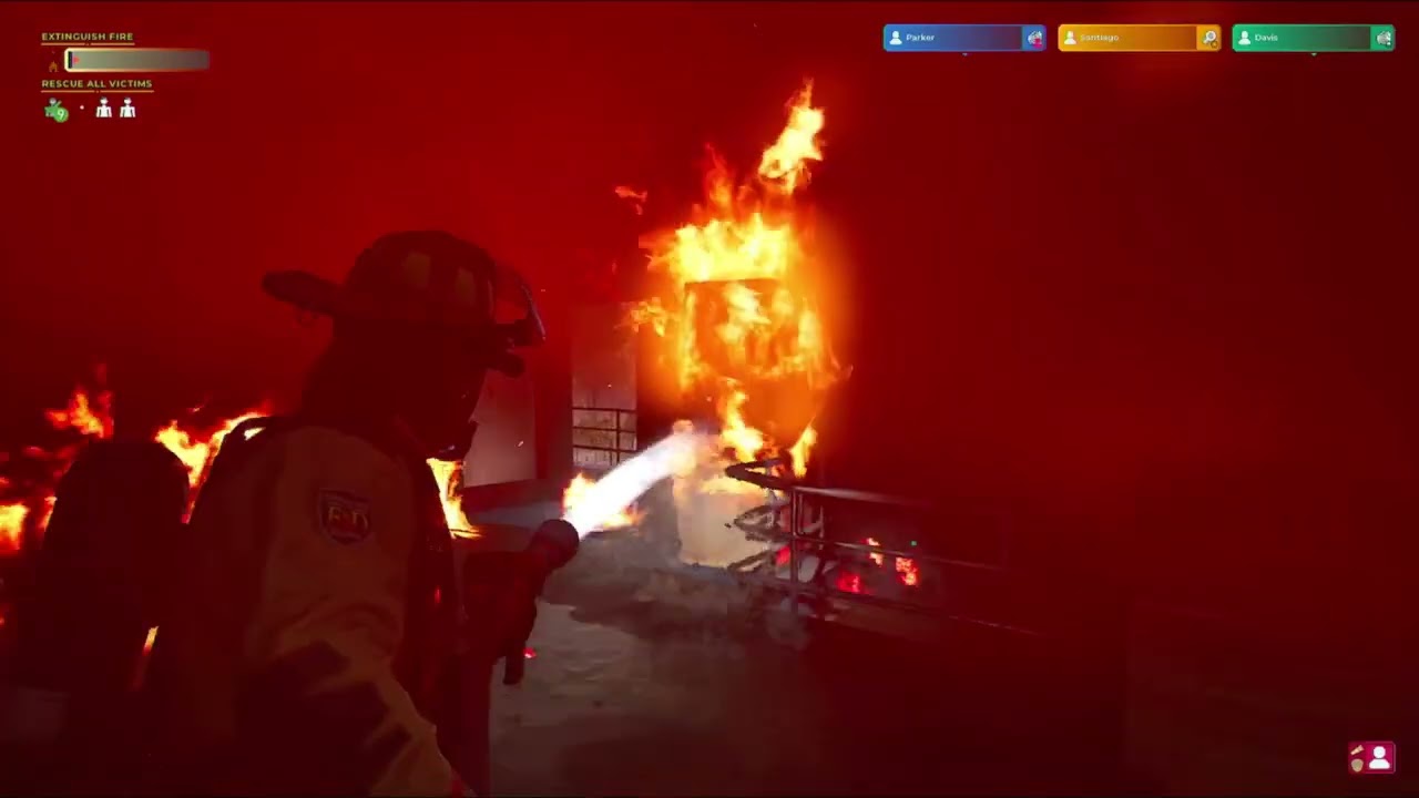 Fire fighter sim IL speedrun of trapped in an episode WR