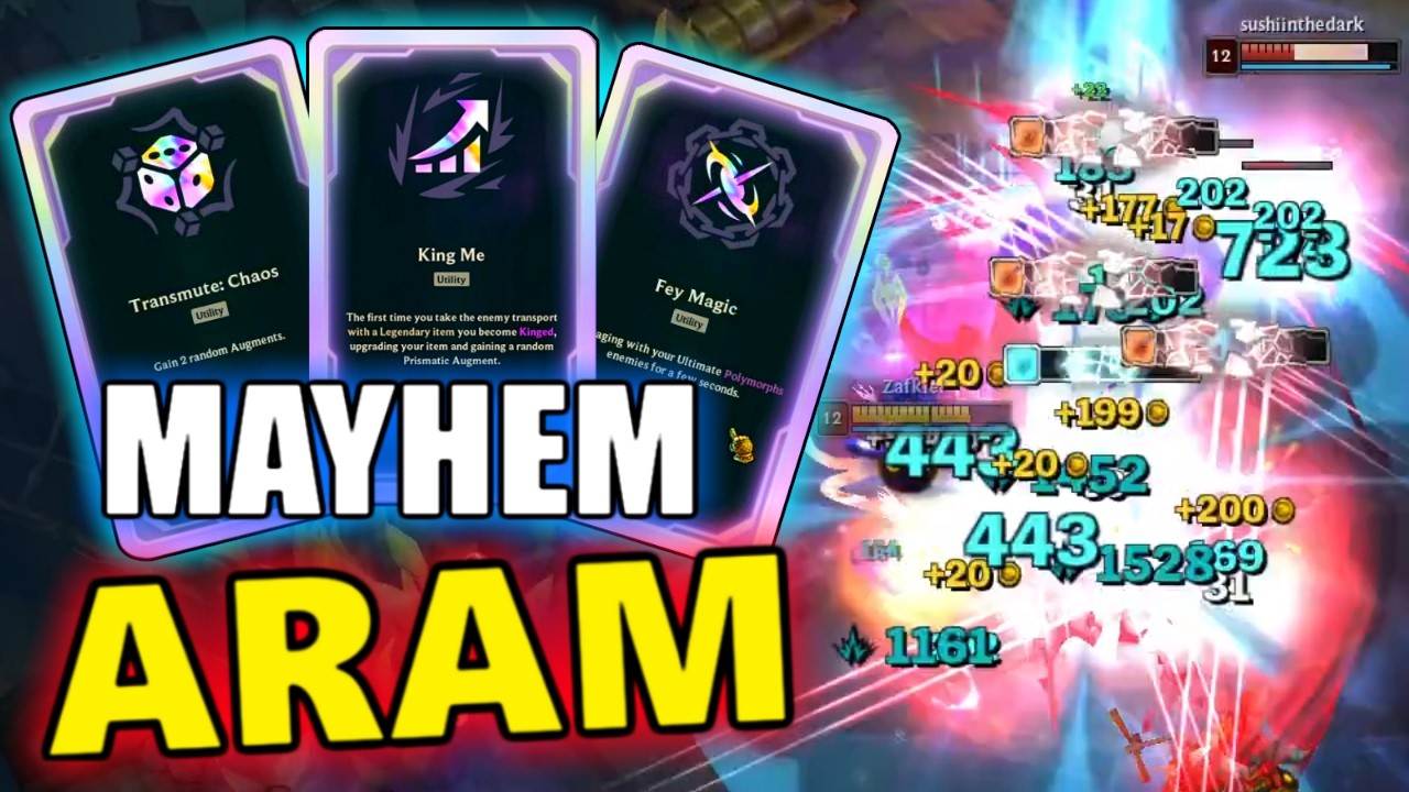 ARAM MAYHEM LoL MONTAGE 2026 (Pentakill, 1v5, Taric, Rell, Evelynn, Udyr, Shaco) #548