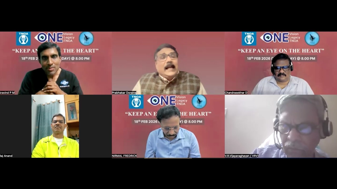 Preventive Cardiology discussion with Ophthalmologists of the TNOA.