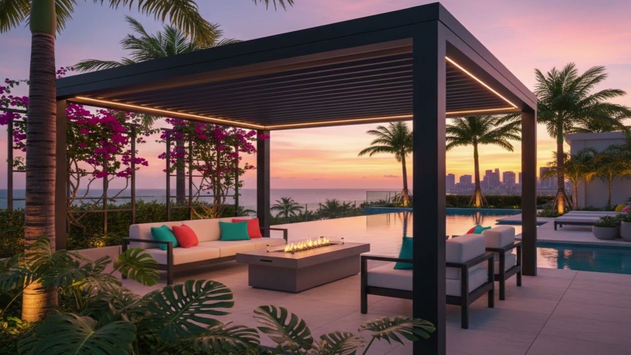 200+ Modern Patio & Pergola Design Ideas 2025 | Stylish Backyard, Rooftop & Terrace Trends