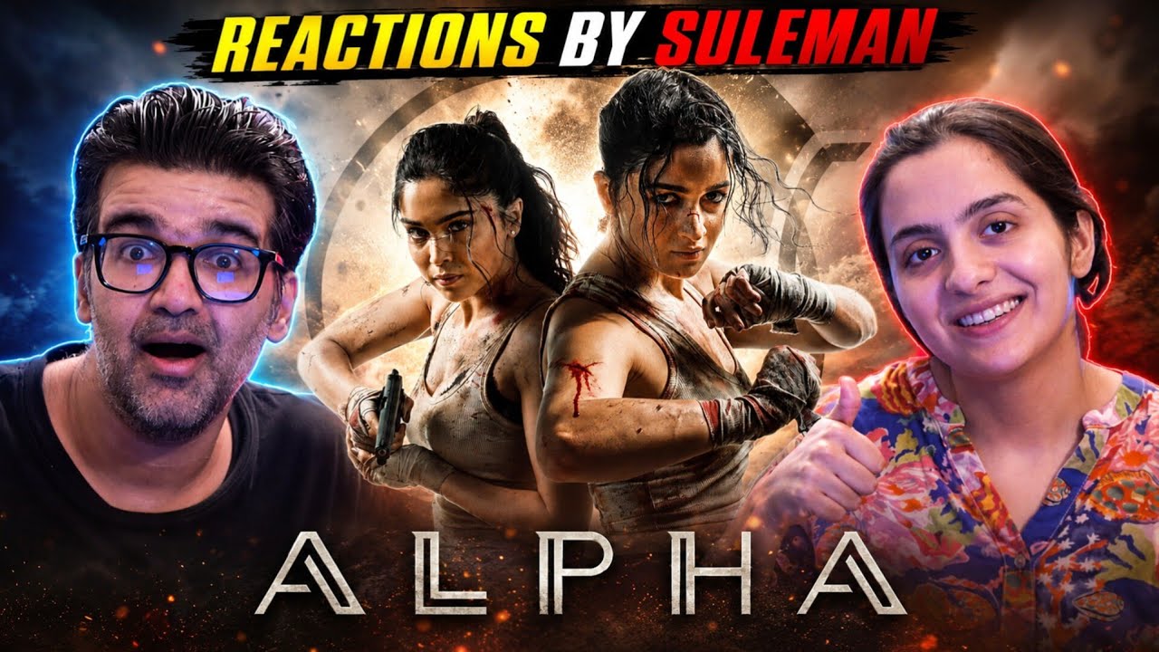 Pakistani Couple React To ALPHA Teaser | Alia Bhatt | Sharvari W | Bobby Deol | Anil | Shiv Rawail