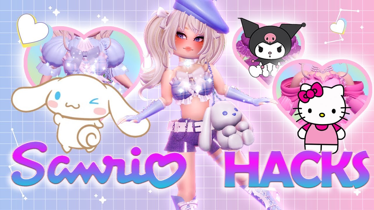 Sanrio Outfit Hacks In Royale High! #1